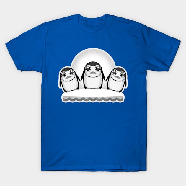 Penguins T-Shirt by MrBlob